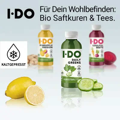 I DO - Bio kaltgepresste Saftkuren und Tee