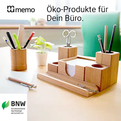 memo - Umwelt- und sozialverträgliche Produkte